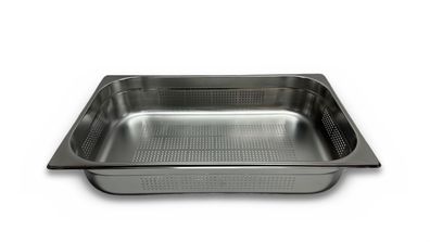 Vogue Gastronorm-Behälter 1/1 Edelstahl perforiert 13,5 L 100 mm K841