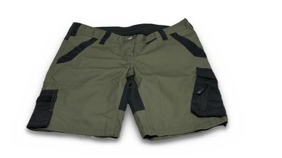 Planam Norit Damen Cargoshorts Oliv Schwarz Größe S 6465044