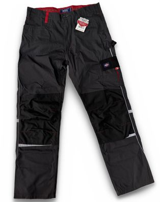Lee Cooper Herren Arbeitshose Cargo Grau W36 L33 mit Kniepolstertaschen