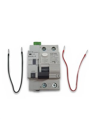 FI-Schutzschalter 2P 40A 30mA AC 230V mit automatischer Wiedereinschaltung