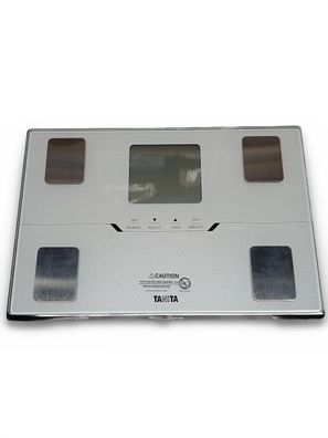 Tanita BC-401 Körperanalysewaage mit Bluetooth und App Stoffwechselalter Weiss