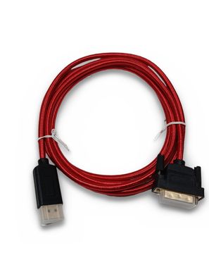 Annnwzzd DisplayPort auf DVI Kabel 2 m vergoldet