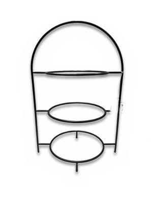 APS Serviergestell Industrial Etagere Metall für 3 Teller bis Ø 27 cm