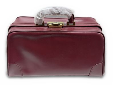 Gima Florida Arzttasche Leder Weinrot 38x20x20 cm mit Innenfächern 27121
