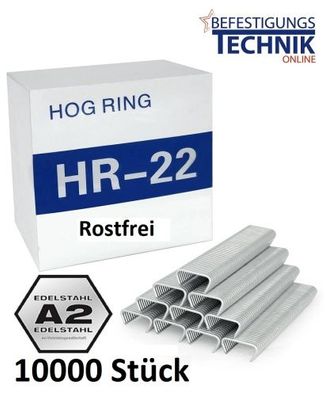 D-Hog RING Klammer rostfrei A2 für Ringzange Bostitch TR201 TR203 SR15 BeA HR 60-22 H
