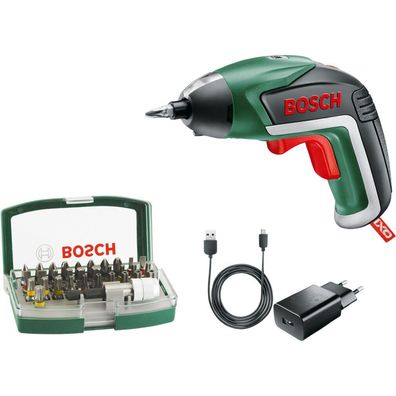 Bosch Akkuschrauber IXO 5, mit 32-teiligem Bit-Set
