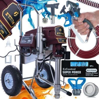 Zenthril Farbspritzgerät Boa X – 3500W 20MPa 6L/min 0,039" | PowerXcellence