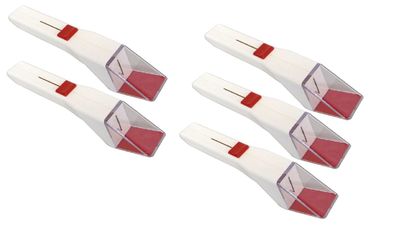 Snapy Insektenfänger Spinnenfänger lebendfangen rot 26x4,5x5cm 5 Stk