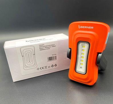 Berner Pocket DeLux Bright LED Lampe Werkstatt Inspektion USB-C Taschenlampe