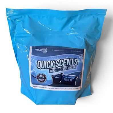 Quick Scents Toiletten Zusatz Bubblegum Deodorant gegen Fäkalien Geruch 48 Stück