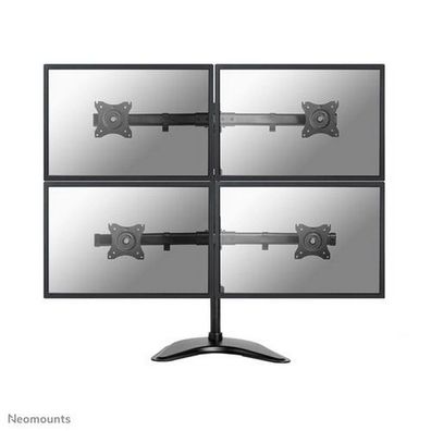 Neomounts - NM-D335D4BLACK - Monitormountsständer