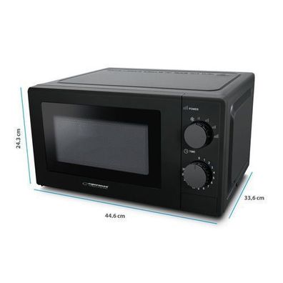 Esperanza KUCHEN. Mikrowelle. Estofado Schwarz. EKO011K