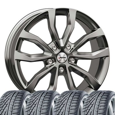 4 Winterräder Autec Uteca 8,5x19 ET45 245/45 R19 102V Hankook für Volvo EX30