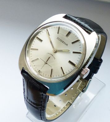 Schöne Dugena Swiss Wehrmachtswerk 17Jewels Herren Vintage Armbanduhr Ungetragen