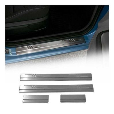 Einstiegsleisten Türschweller für Daihatsu Terios 1997-2005 Edelstahl Silber 4x