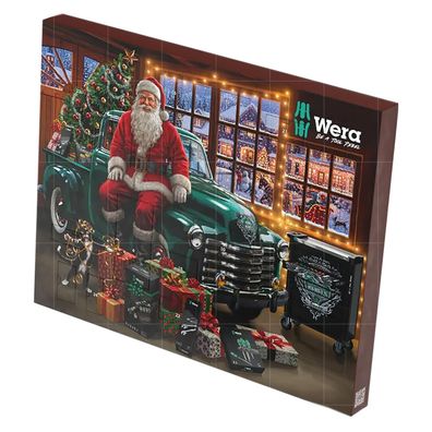 WERA Werkzeug-adventskalender 2026 1 STK 25-. tlg Bits Ratsche Geschenk