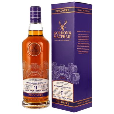 Bunnahabhain 11 Jahre / Sherry Cask Discovery Serie (Gordon & MacPhail) / 43% Vol. 0,