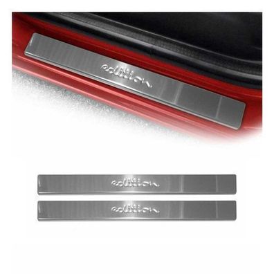 Türschutzleiste Einstiegsleisten Schutz Coupe Cabrio Edition Chrom Edelstahl x2
