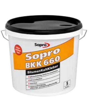 Sopro BitumenKaltKleber BKK 660 Bitumen Kaltkleber Kalt Kleber 5 KG NEU