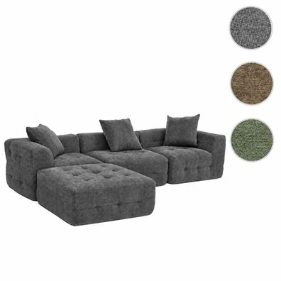 Sofa HWC-R33, 3-Sitzer Couch Polster-/Loungesofa, Stoff/Textil (340g/m²) 270cm