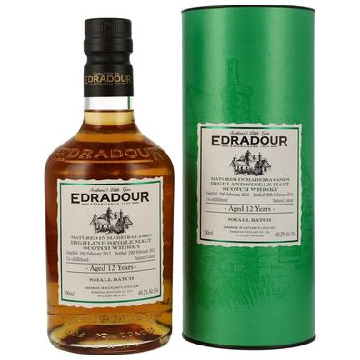 Edradour 12 Jahre Single Malt Whisky (2012-2024) Madeira Small Batch / 48,2% 0,7l