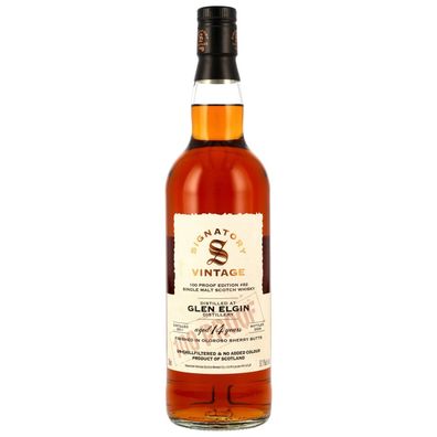 Glen Elgin 2011-2026 / 14 Jahre Oloroso Sherry Fin. / Signatory 100Proof Edition #82