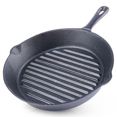 LITINA Grillpfanne aus Gusseisen, 24 cm