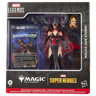 Figur aus der Marvel-Legends-Serie Magic The Gathering, Malice, Sue Storm, 15 cm