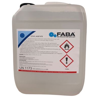 5 L Ethylacetat Ethyl Acetate Essigsäureethylester