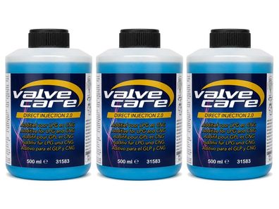 3x500ml Prins VSI Valve Care L2 Nachfüllflasche LPG Autogas Ventilschutz Additiv