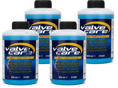 4x 500ml Prins VSI ValveCare L2 Nachfüllflasche LPG Autogas Ventilschutz Additiv