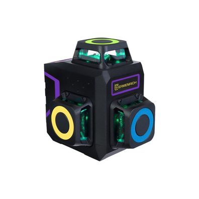 Ermenrich - 84086 - LV50 PRO Laser-Wasserwaage, violet