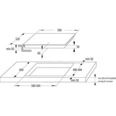 Gorenje - 743283 - Kochfeld