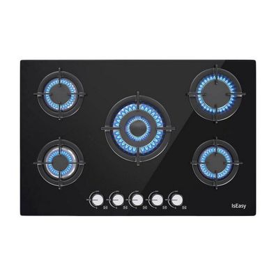 IsEasy - MGBG-775 - 5-flammiges Gas-Kochfeld