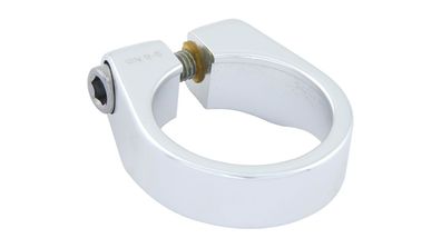Ergotec Sattelklemmschelle "SCI-085" SB-verpackt, Ø 31,8 mm, sil