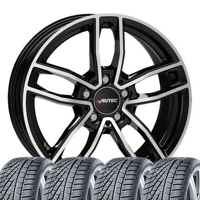 4 Winterräder Autec Mercador 7,5x17 ET36 225/60 R17 103V Bridgestone für