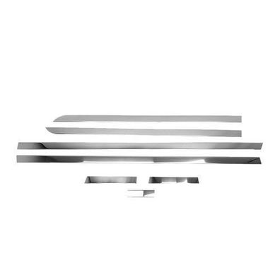 Seitentürleiste Türschutzleiste für Mercedes Vito W447 2014-2025 L3 Langer Chrom