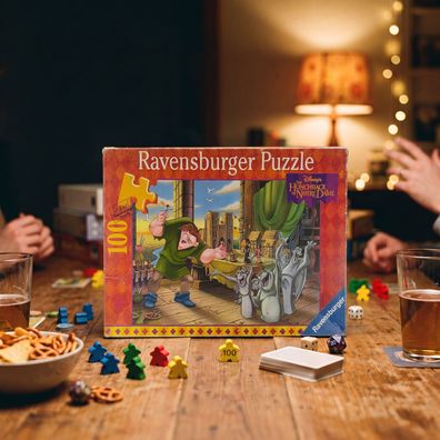 Ravensburger Der Glöckner von Notre Dame Disney Puzzle 100 Teile Vintage 90er