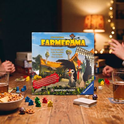 Ravensburger Farmerama Brettspiel Uwe Rosenberg 1-4 Spieler ab 10 Jahren 26574