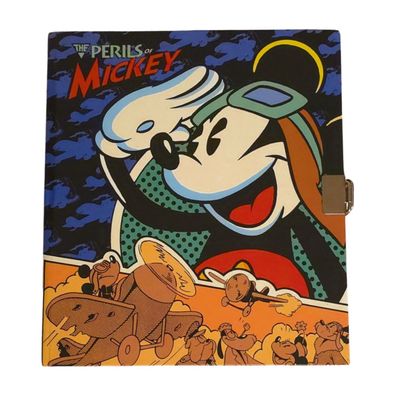 Disney Mickey Mouse Tagebuch Perils of Mickey Herlitz Vintage abschließbar