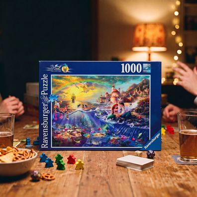Ravensburger Puzzle 1000 Teile Arielle Die kleine Meerjungfrau Disney Kinkade
