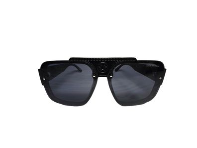 True Religion Sonnenbrille TRM1875-4MJG-S Oversized Shield Schwarz