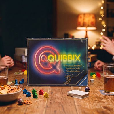 Ravensburger Q. Quibbix Wortspiel Buchstaben Holzsteine Klassiker ab 12 Jahre