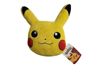 Pokemon Pikachu Kissen Plüsch Dekokissen Stofftier 40 cm Pokemon Plüschkissen
