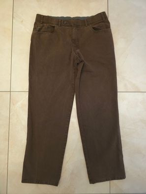 Brühl Classic Herrenhose Gr. 24 W36-38 Elastikbund Stretch Baumwolle