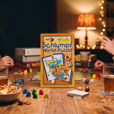 Noris Die Schlümpfe Würfel-Puzzle Bilderwürfel Kinderpuzzle Peyo Legespiel ab 3
