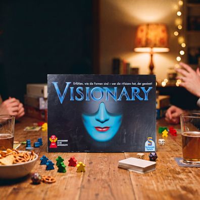 Visionary Schmidt Spiele 1997 Bauspiel Teamspiel Partyspiel ab 8 Jahren 49026