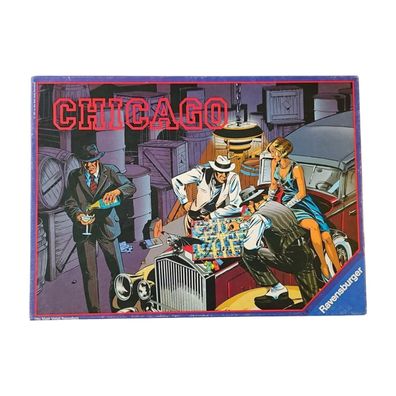 Chicago Ravensburger 1991 Flying Turtle Games Vintage vollständig
