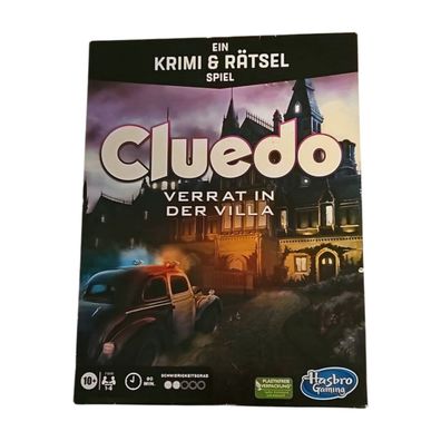 Cluedo Verrat in der Villa Hasbro Gaming Escape Room Krimi sehr gut