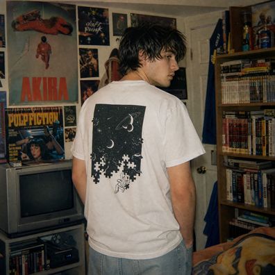 Pampling T-Shirt Astronaut Weltraum Puzzle Gamma Ray Designs Unisex Gr. S Weiß